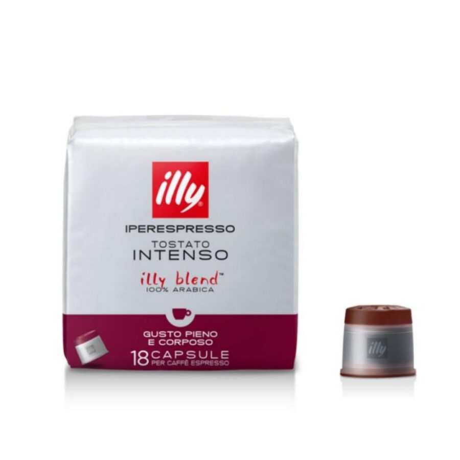 Illy Iperespresso Intenso Bold Roast Κάψουλες Καφέ Espresso 18 Τεμαχίων (79045)