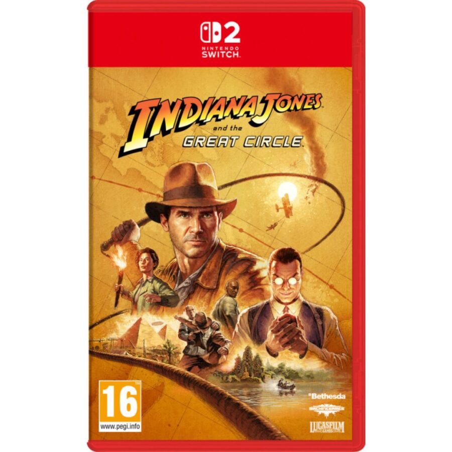 Indiana Jones and the Great Circle Nintendo Switch 2 NEW – Adventure Action Game