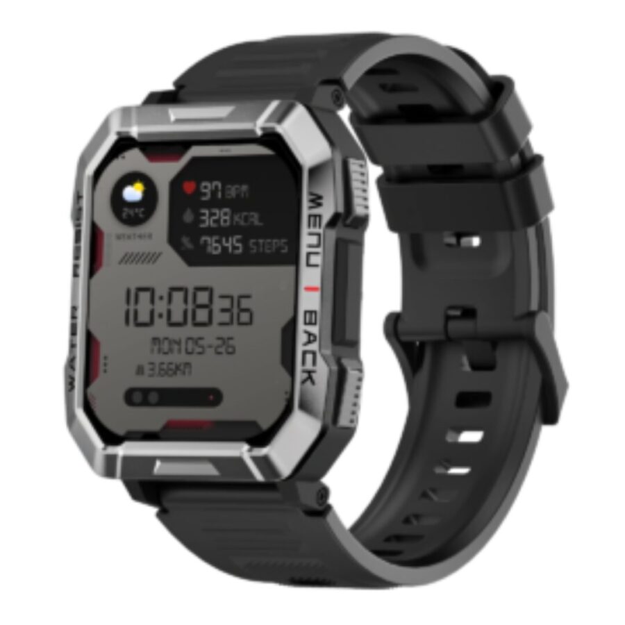 Blackview W60 Smartwatch Bluetooth 5.3 Μαύρο – 2.01" Οθόνη, 900mAh & Μεγάλη Αυτονομία