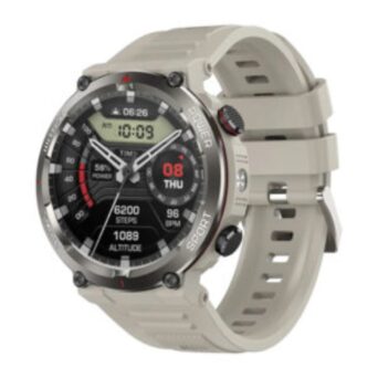 Blackview W50 Pro Smartwatch Khaki με Ελληνικό Μενού – Bluetooth Κλήσεις, LED Flashlight, 1.45" Οθόνη & 960mAh Μπαταρία