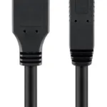 GOOBAY καλώδιο USB 3.0 σε USB Type B 95719, 1m, 5Gbps, μαύρο (Συνηθως για Εκτυπωτες)