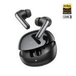 QCY MeloBuds N60 Black – Hi-Res LDAC TWS BT ANC Earbuds 45h Fast Charge IPX5 Multipoint connection