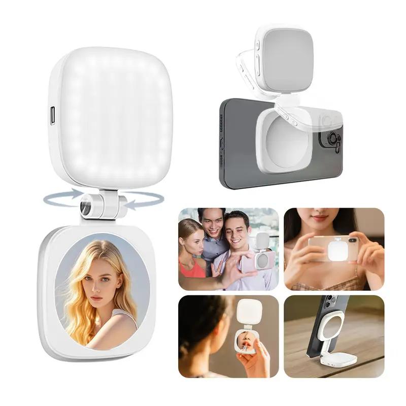 F05 Magnetic Selfie Light MagSafe LED Fill Light με Ρυθμιζόμενο Φωτισμό & Ενσωματωμένη Μπαταρία 800mAh