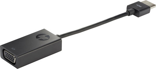 HP Μετατροπέας HDMI male σε VGA female (X1B84AA)