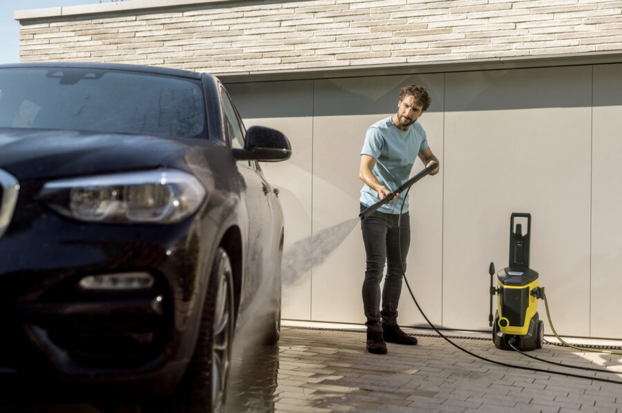 Karcher K 7 WCM Πλυστικό Υψηλής Πίεσης 3000W 180bar 600L/h με Υδρόψυκτο Κινητήρα – Επαγγελματική Απόδοση για Αυτοκίνητα, Αυλές & Βεράντες