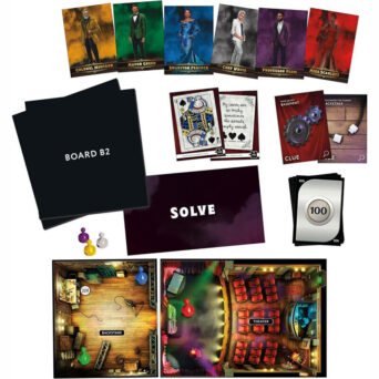 Hasbro Cluedo Escape: The Illusionist's Club F8817 Επιτραπέζιο Escape Room Μυστηρίου για 1-6 Παίκτες 10+ Ετών