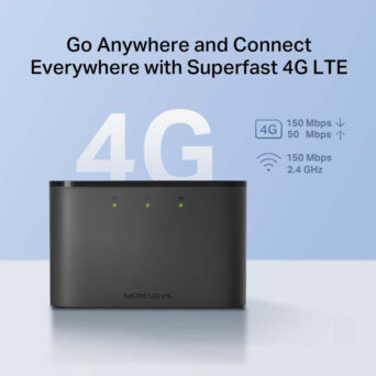 Mercusys MT110 Φορητό 4G LTE Mobile Wi-Fi Router Hotspot με SIM έως 150Mbps & Μπαταρία