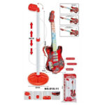 Martin Toys 818-11 Παιδική Κιθαρα με Μικρόφωνο, Φώτα & Μουσική 53cm για Παιδιά 3+ Ετών