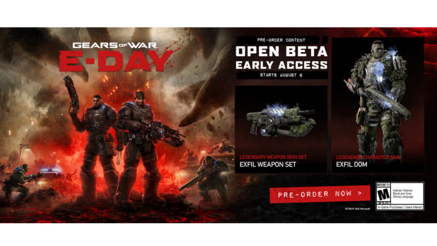 Gears of War: E-Day XBOX Series X + Preorder Bonus NEW