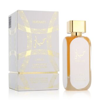Lattafa Hayaati Gold Elixir Eau de Parfum 100ml – Unisex Ανατολίτικο Άρωμα με Περγαμόντο, Ροδάκινο, Δέρμα & Βανίλια