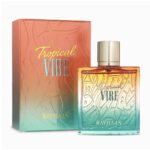 Rayhaan Tropical Vibe Eau de Parfum 100ml – Unisex Tropical Άρωμα με Μάνγκο, Ανανά, Καρύδα & Θαλασσινή Αύρα