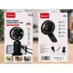 X-Start F96 High-Speed Handheld Fan Dark Blue – Φορητός Επαναφορτιζόμενος Ανεμιστήρας 5 Ταχυτήτων USB-C