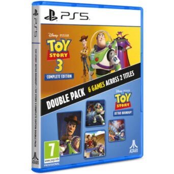 Toy Story: Retro Roundup! + Toy Story 3 Complete Edition Double Pack PS5 NEW