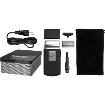 Wahl Professional Travel Shaver 3615-1016 Επαναφορτιζόμενη Ξυριστική Μηχανή Foil για Πρόσωπο – Compact Travel Shaver με Θήκη