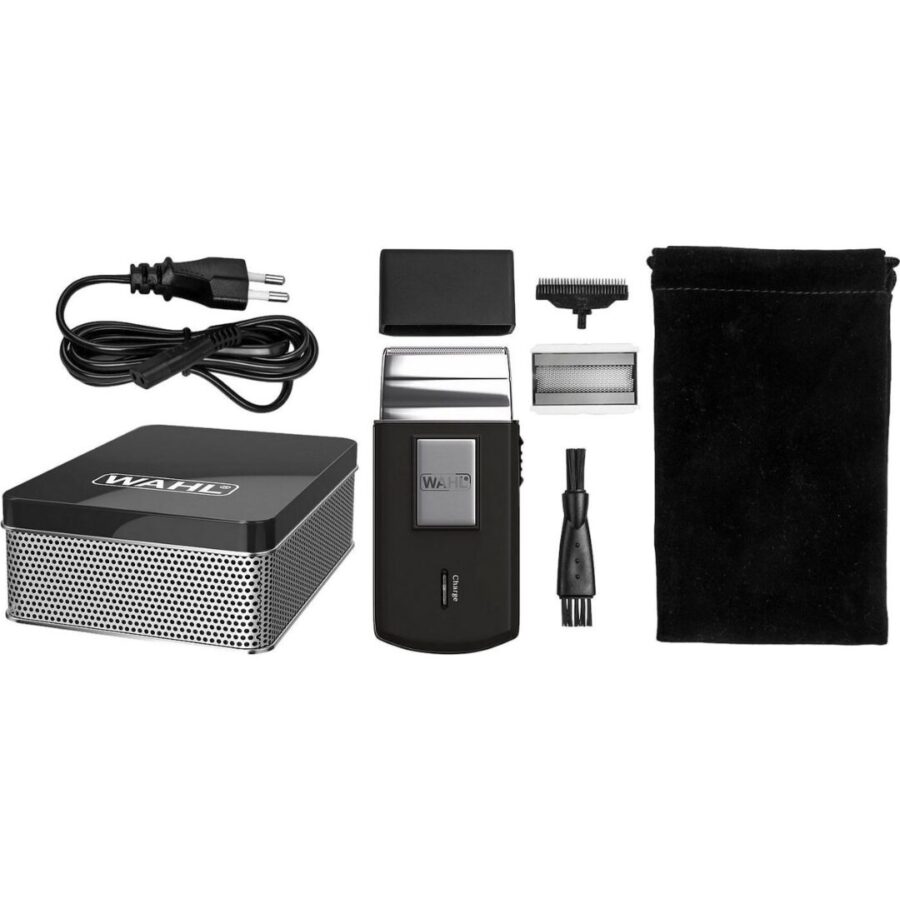 Wahl Professional Travel Shaver 3615-1016 Επαναφορτιζόμενη Ξυριστική Μηχανή Foil για Πρόσωπο – Compact Travel Shaver με Θήκη