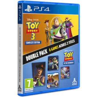 Toy Story: Retro Roundup! + Toy Story 3 Complete Edition Double Pack PS4 NEW