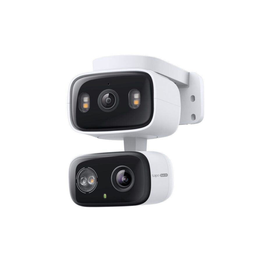 TP Link Tapo C246D Dual Lens AI Wi-Fi Κάμερα Ασφαλείας 2K 3MP Pan/Tilt για Εσωτερικό & Εξωτερικό Χώρο με Color Night Vision και IP65