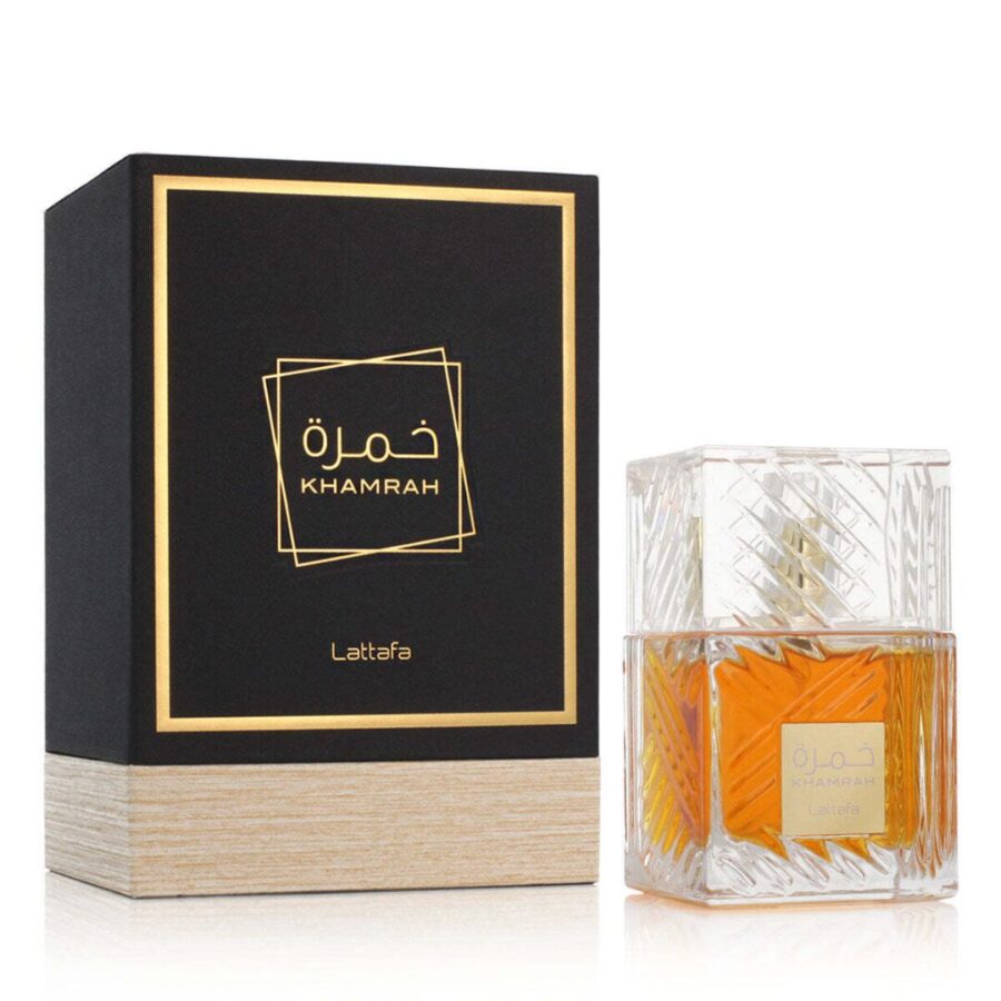 Lattafa Khamrah Eau de Parfum 100ml Unisex – Ανατολίτικο Αρωμα με Κανέλα, Βανίλια & Πραλίνα