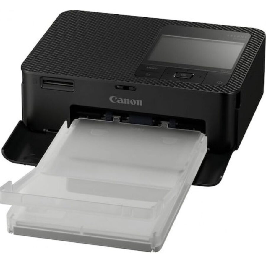 Canon Selphy CP1500 A6 Φωτογραφικός Εκτυπωτής Black Wi-Fi USB-C AirPrint Portable (5539C008AA)