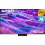 Samsung Smart TV 50" Neo QLED Mini LED 4K UHD 144Hz Vision AI (2025) QE50QN80FAUXXH – Gaming TV HDMI 2.1, Dolby Atmos & Tizen OS
