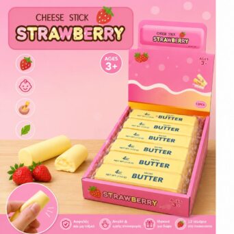 Butter Squishy Αντιστρές Παιχνίδι Slow Rising σε Σχήμα Βούτυρο – Super Soft Squeeze Toy για Παιδιά & Ενήλικες (1 τεμάχιο)
