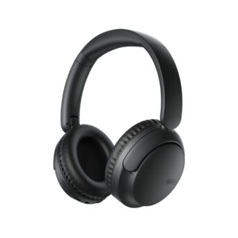 QCY H2S Lite Headphones Black – Bluetooth 6.0 Ακουστικά με ENC Clear Calls, Type-C, 60H Battery & 40mm Drivers