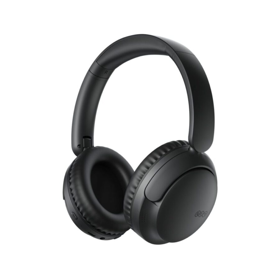 QCY H2S Lite Headphones Black – Bluetooth 6.0 Ακουστικά με ENC Clear Calls, Type-C, 60H Battery & 40mm Drivers
