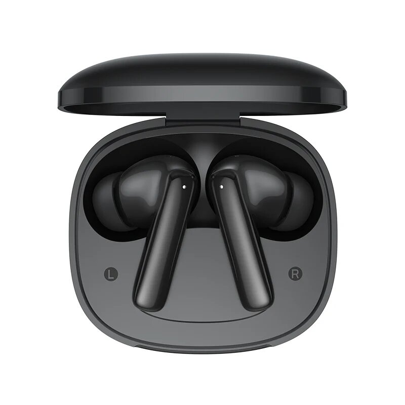 QCY T13 Pro Black HT23 – ANC Bluetooth 6.0 In-Ear Earbuds με ENC, IPX4 & 47H Αυτονομία
