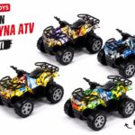 Martin Toys Friction Γουρούνα ATV Graffiti 9cm Διάφορα Σχέδια για Παιδιά 3+ Ετών