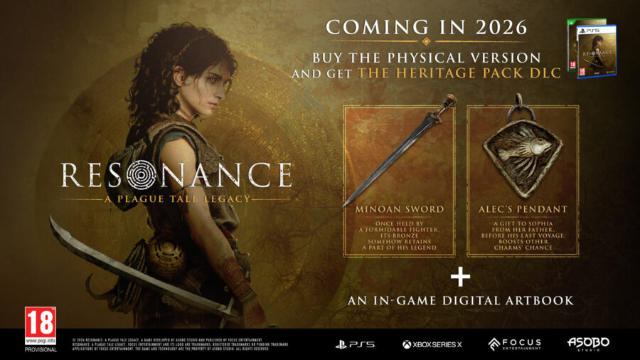 Resonance A Plague Tale Legacy PS5 + Preorder Bonus NEW