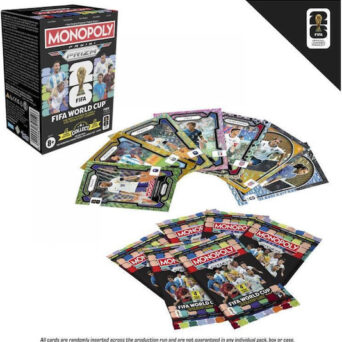 Hasbro Monopoly Panini Prizm: FIFA World Cup Booster Pack English Version (G2677) – Συλλεκτικές Κάρτες FIFA 2026