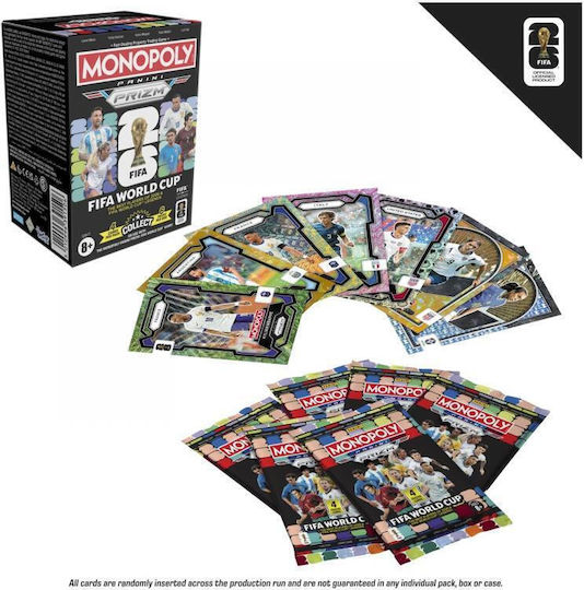 Hasbro Monopoly Panini Prizm: FIFA World Cup Booster Pack English Version (G2677) – Συλλεκτικές Κάρτες FIFA 2026