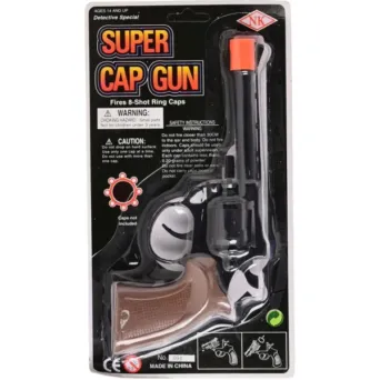 Martin Toys Πιστολι 8 Σφαιρο με Καψούλια C11-249S Παιχνίδι Ρόλων για Παιδιά 3+ Ετών