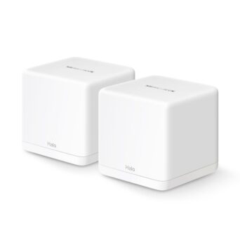 Mercusys Halo H60X (2-Pack) AX1500 Mesh Wi-Fi 6 Gigabit Router Dual Band Whole Home System