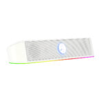 Redragon GS560 Adiemus RGB Soundbar Ηχείο Υπολογιστή 2.0 6W με USB, AUX 3.5mm & RGB Φωτισμό – Λευκό