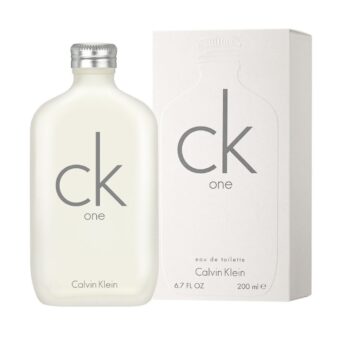 Calvin Klein CK One Eau de Toilette Unisex Άρωμα 200ml – Fresh Citrus με Πράσινο Τσάι & Περγαμόντο