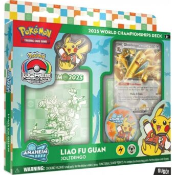 Pokemon TGC Trading Card Games: 2025 World Championship Deck – Liao Fu Guan (Gholdengo ex) Αγγλικά | Συλλεκτική Τράπουλα 60 Καρτών