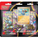 Pokemon TGC Trading Card Games: Mega Evolution – Pitch Black Binacle 3-Booster Blister Αγγλικά | 3 Booster Packs & Promo Binacle