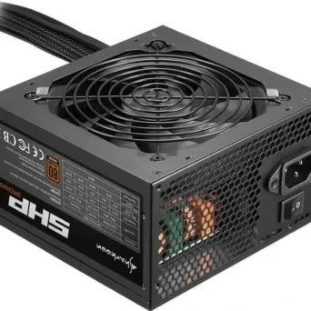 Sharkoon SHP Bronze 700W τροφοδοτικό υπολογιστή ATX με πιστοποίηση 80 Plus Bronze, Active PFC, ανεμιστήρα 120mm, Full Wired καλώδια, 4 PCIe, 6 SATA και ολοκληρωμένες προστασίες.