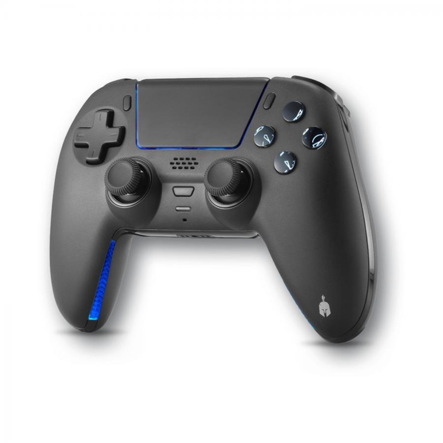 Spartan Gear Sarissa Ασύρματο Gamepad για PC, PS5, PS4 & Nintendo Switch Μαύρο με Extra Faceplate