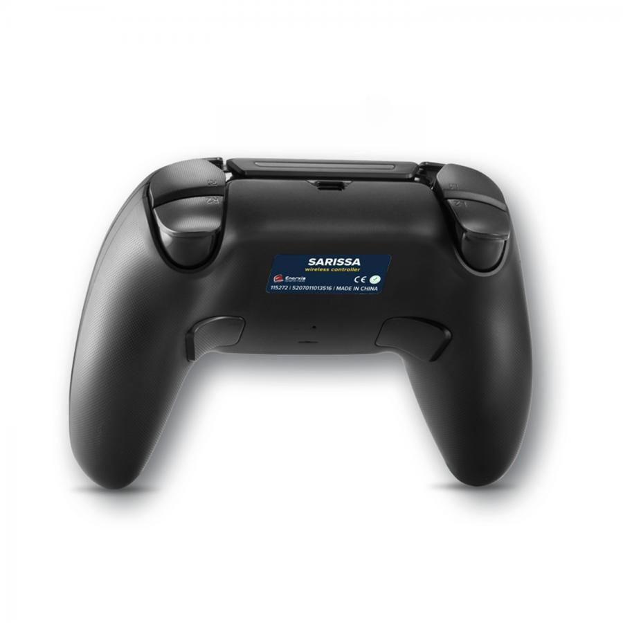 Spartan Gear Sarissa Ασύρματο Gamepad για PC, PS5, PS4 & Nintendo Switch Μαύρο με Extra Faceplate