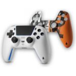 Spartan Gear Sarissa Ασύρματο Gamepad για PC, PS5, PS4 & Nintendo Switch Λευκό με Extra Faceplate