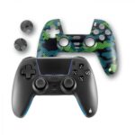 Spartan Gear Sarissa Ασύρματο Gamepad για PC, PS5, PS4 & Nintendo Switch Μαύρο με Extra Faceplate